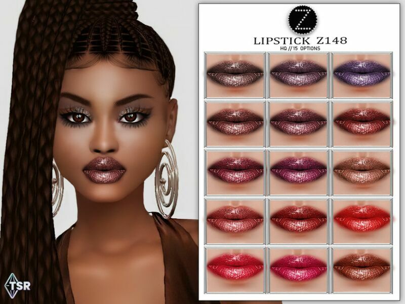 Lipstick Z148 By Zenx Sims 4 CC