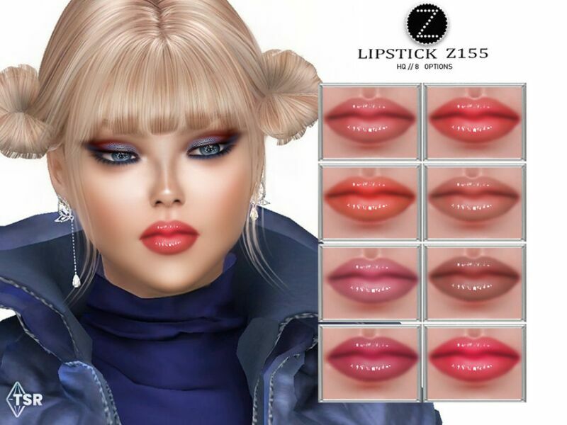 Lipstick Z155 By Zenx Sims 4 CC