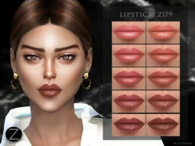 Lipstick Z179 By Zenx Sims 4 CC