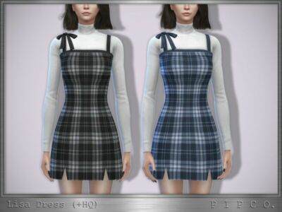 Lisa Dress. By Pipco Sims 4 CC