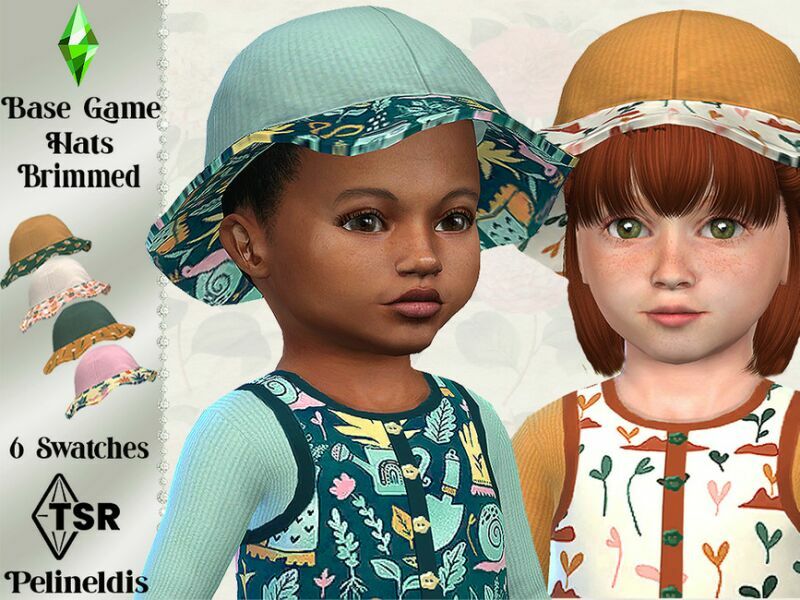 Little Gardener HAT By Pelineldis Sims 4 CC