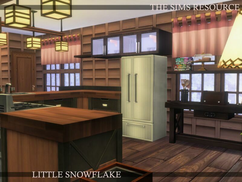 sims 4 cc little snowflake family house nocc by simzmora 7