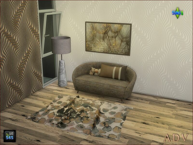 sims 4 cc livingroom decor 3