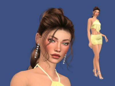 LIZ Jarrett By Emmagrt Sims 4 CC