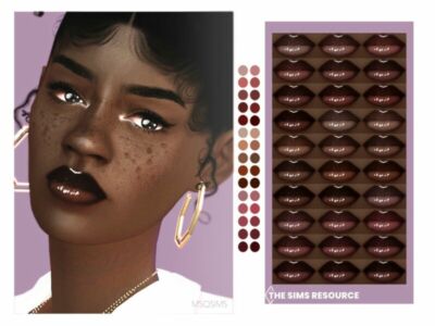 LIZ Lipstick By Msqsims Sims 4 CC