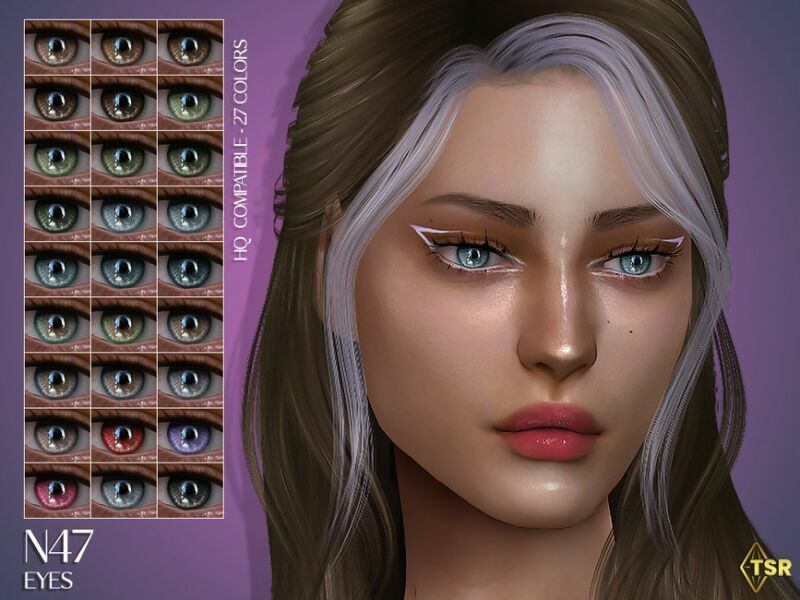 Lmcs Eyes N47 (HQ) By Lisaminicatsims Sims 4 CC