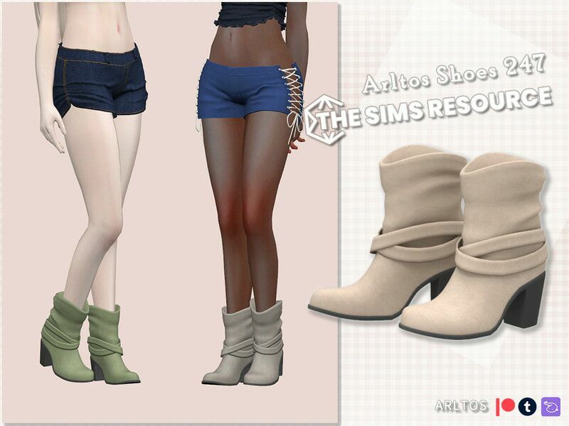 Long Boots By Arltos Sims 4 CC