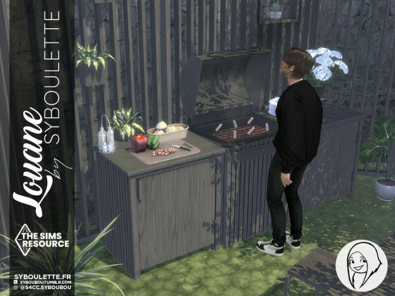 sims 4 cc louane outdoor bbq set part 1 by syboubou 4