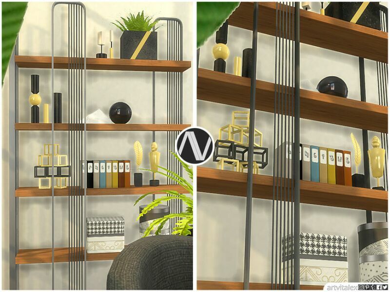 sims 4 cc louisville living room by artvitalex 4