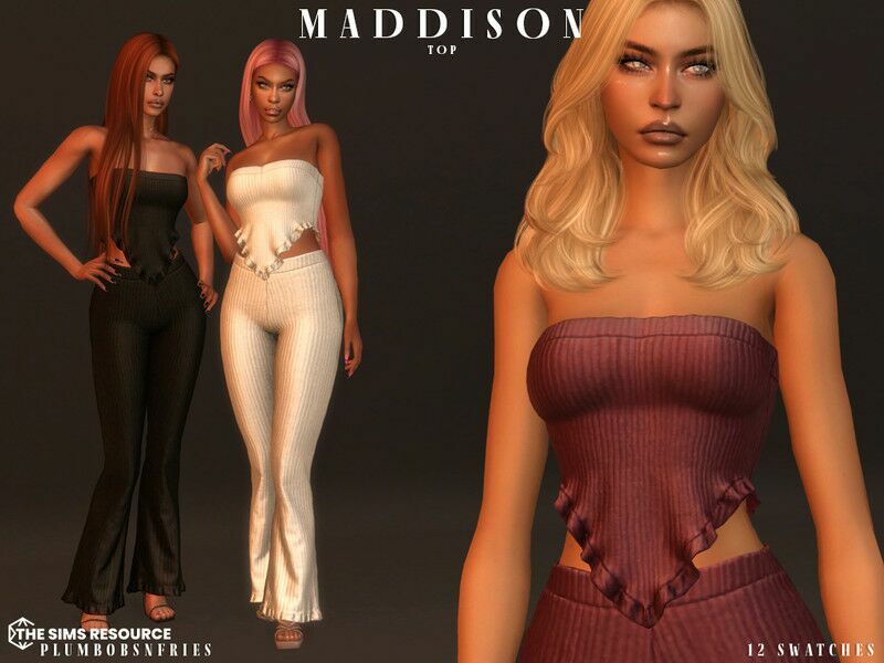 Maddison TOP Sims 4 CC