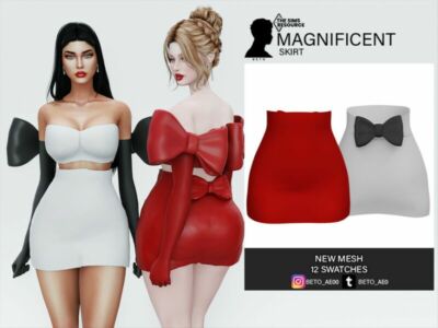 Magnificent (Skirt) Sims 4 CC