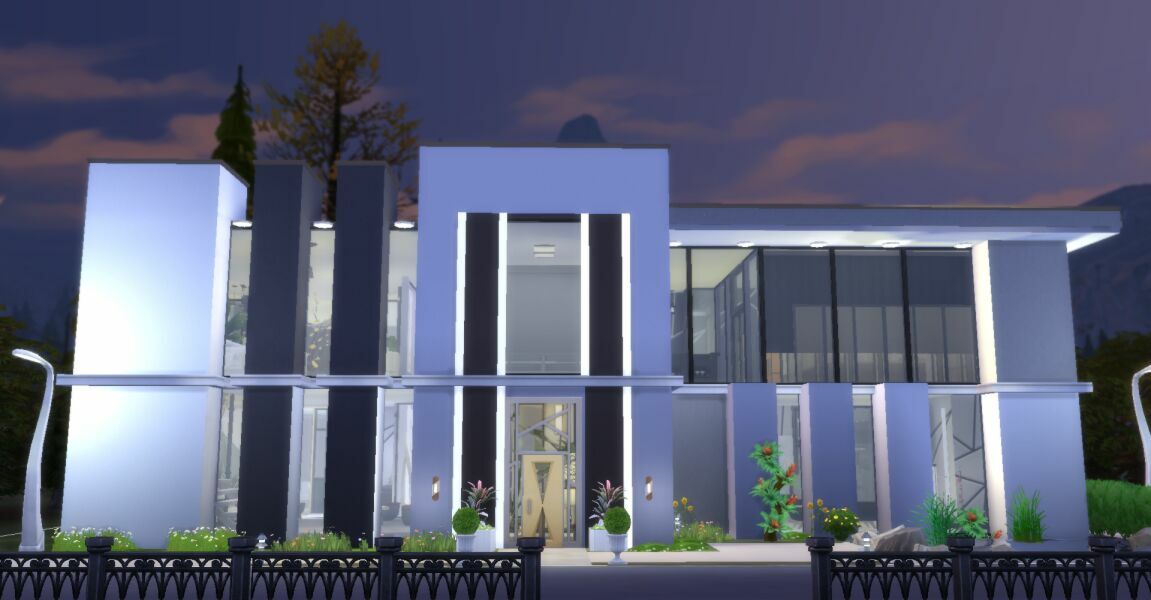 sims 4 cc mansion in tron legacyinspired by emcreativesite 6