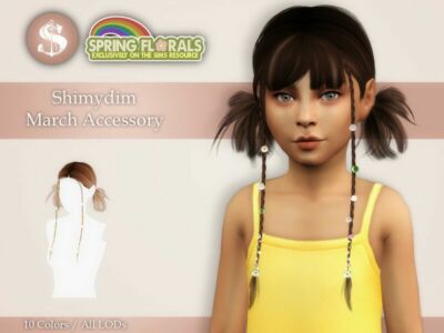 March Hair Accessory Child By Shimydim Sims 4 CC