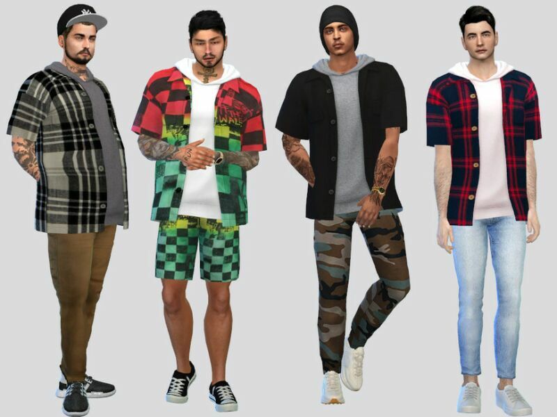 Marcum Hoodie Shirt By Mclaynesims Sims 4 CC