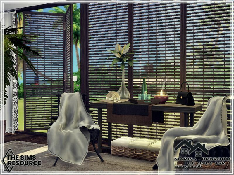 sims 4 cc marisa bedroom cc only tsr by marychabb 3