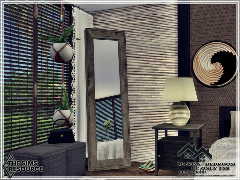 sims 4 cc marisa bedroom cc only tsr by marychabb 4