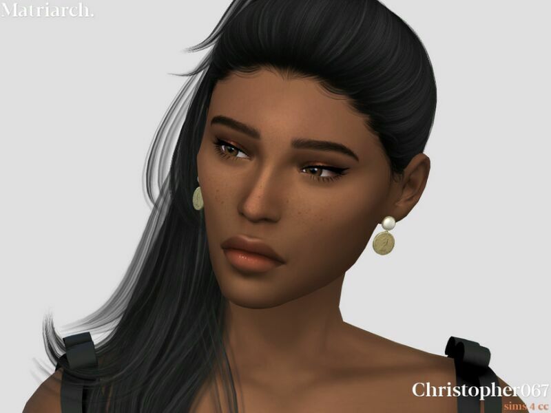 sims 4 cc matriarch earrings by christopher067 2