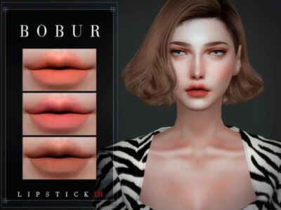 Matte Lipstick With Teeth By Bobur3 Sims 4 CC