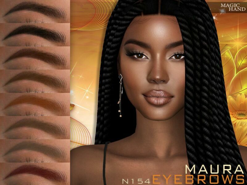 Maura Eyebrows N154 By Magichand Sims 4 CC