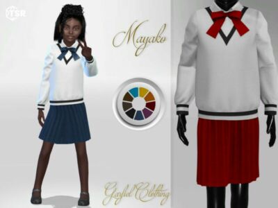 Mayako By Garfiel Sims 4 CC