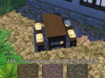 Mb-Terrainpaint_Oldstones_Set By Matomibotaki Sims 4 CC