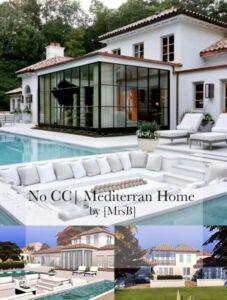 Mediterran Home |CC Free By Mrsbarbiex3 Sims 4 CC