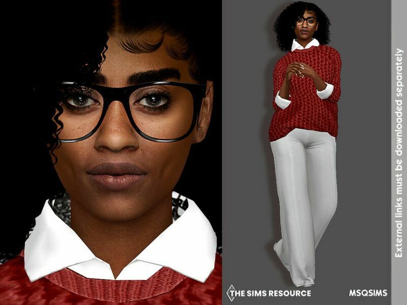 Melani Dubois By Msqsims Sims 4 CC