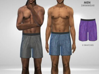 MEN Swimwear By Puresim Sims 4 CC