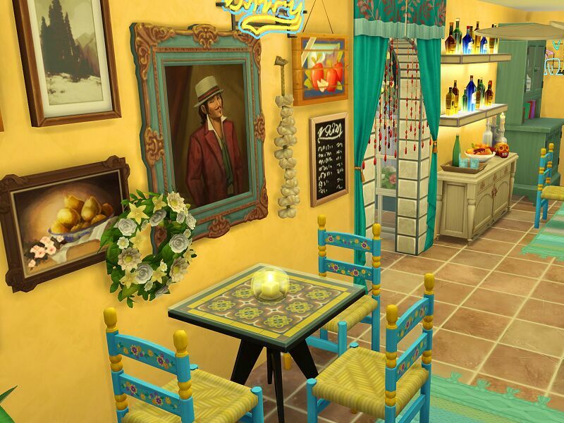 sims 4 cc mexican style restaurant no cc by flubs79 3