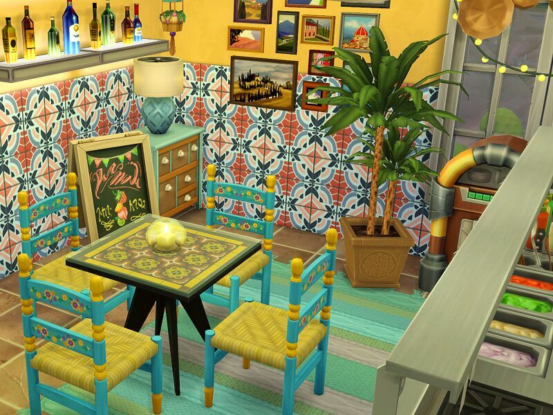 sims 4 cc mexican style restaurant no cc by flubs79 4