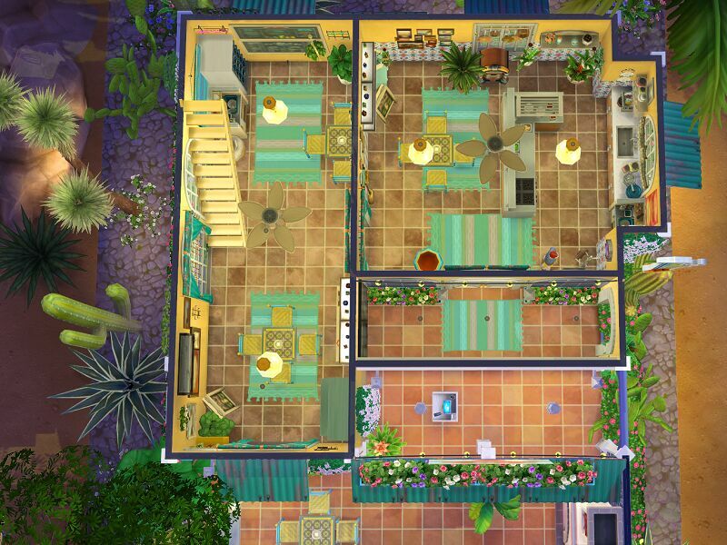 sims 4 cc mexican style restaurant no cc by flubs79 7