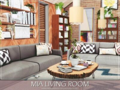 MIA Living Room By Mychqqq Sims 4 CC