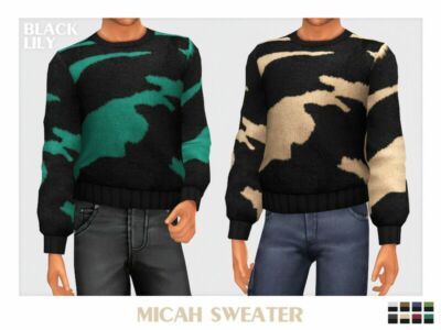 Micah Sweater Sims 4 CC