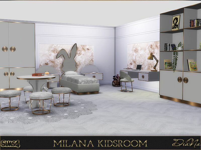 Milana Kidsroom By Dianasims Sims 4 CC