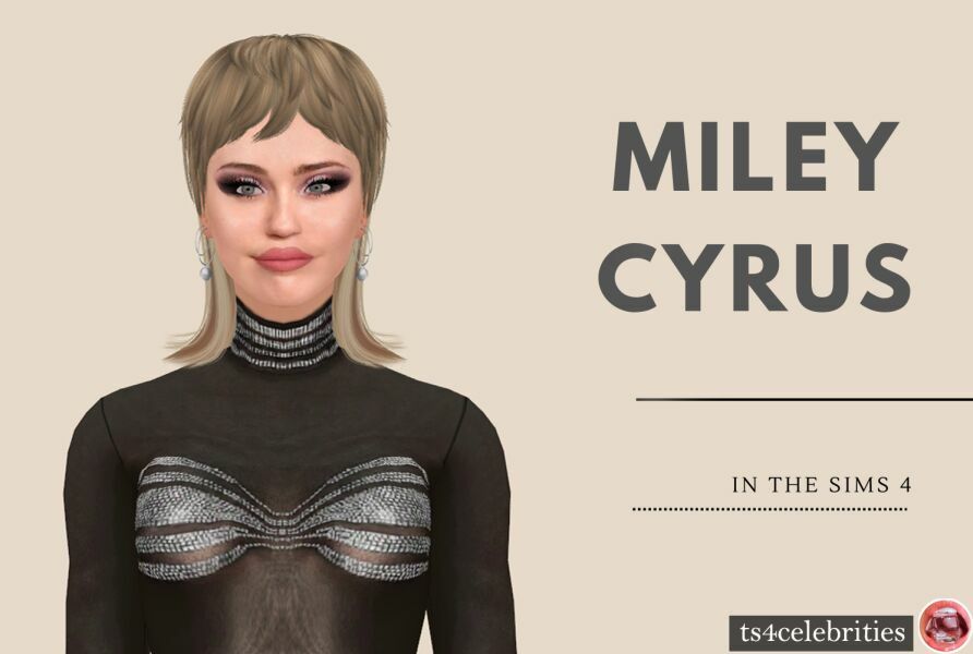 sims 4 cc miley cyrus sims 4 2