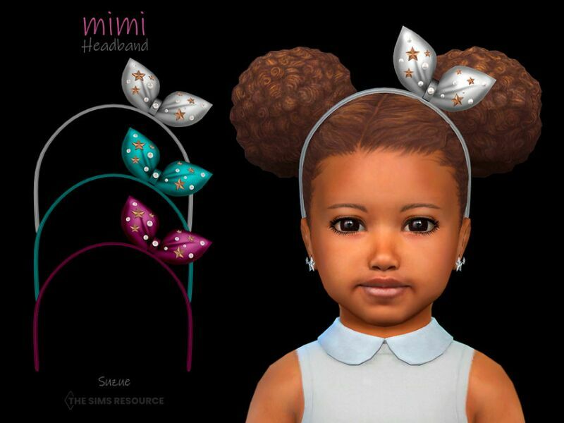 Mimi Headband Toddler By Suzue Sims 4 CC