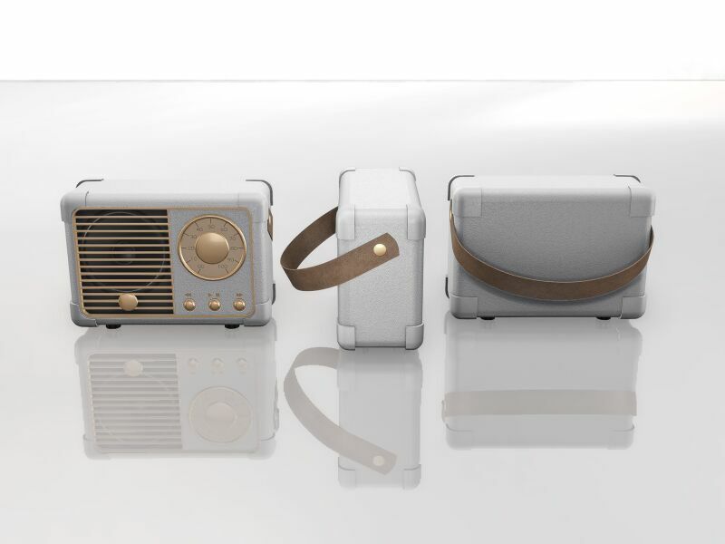 sims 4 cc mini radio by lapanemona 2