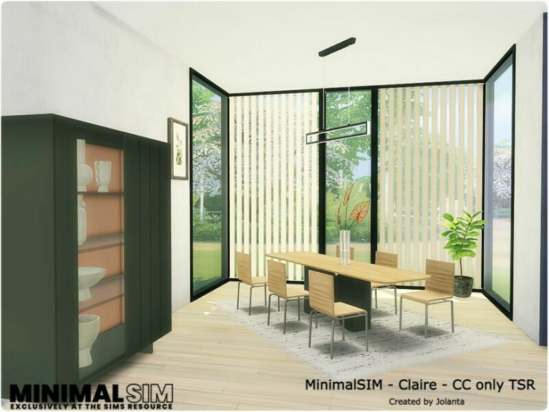 sims 4 cc minimalsim claire cc only tsr by jolanta 4