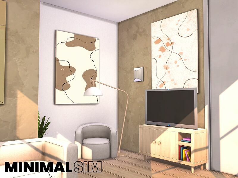 sims 4 cc minimalsim grace living cc by flubs79 2