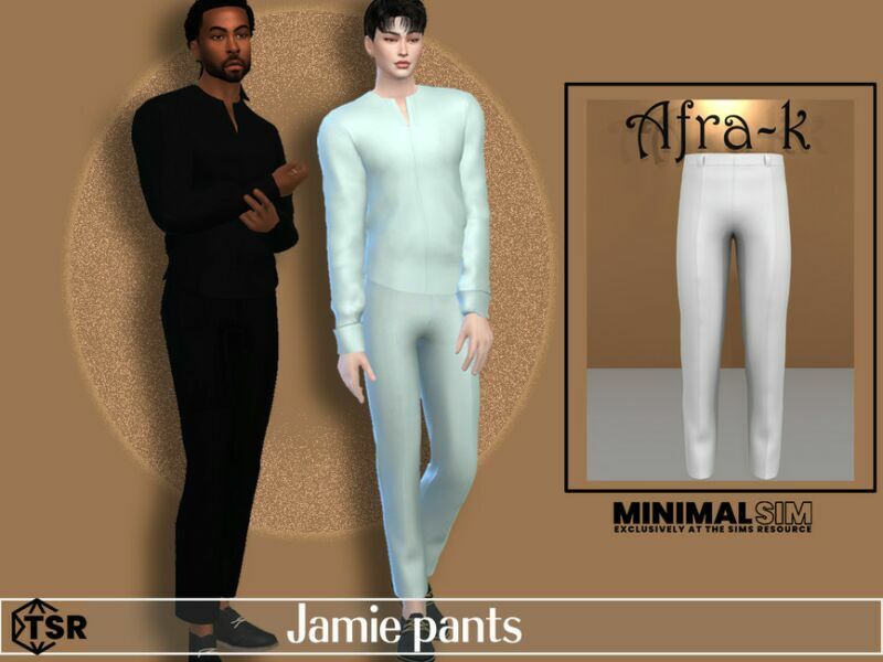 Minimalsim Jamie Pants By Akaysims Sims 4 CC