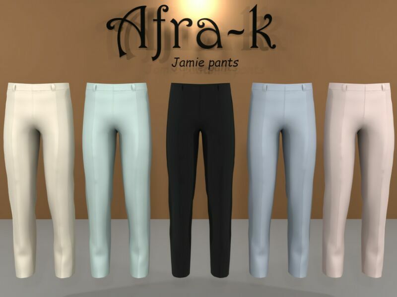 sims 4 cc minimalsim jamie pants by akaysims 2