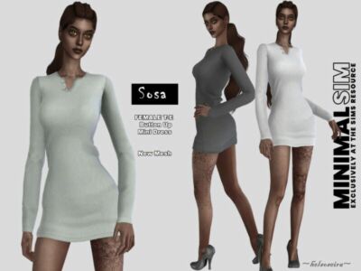 Minimalsim – Sosa – Outfit By Helsoseira Sims 4 CC