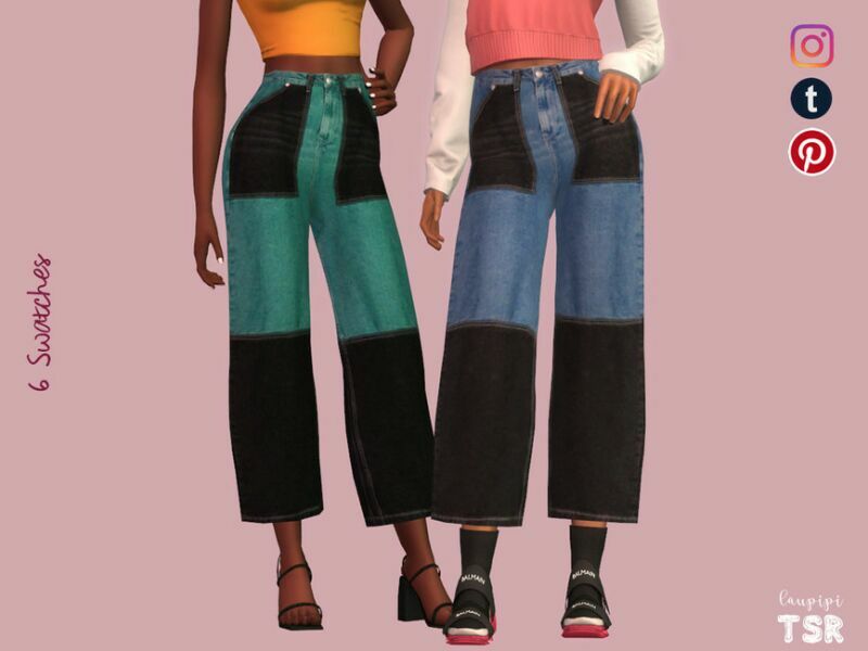 Modern Jeans – MBT20 By Laupipi Sims 4 CC