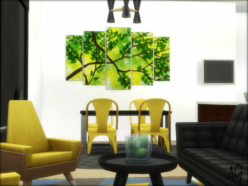 sims 4 cc modern motif by algbuilds 4