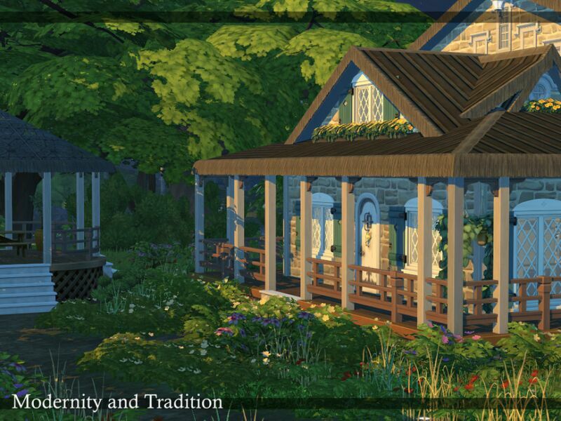 sims 4 cc modernity and tradition nocc by simzmora 2