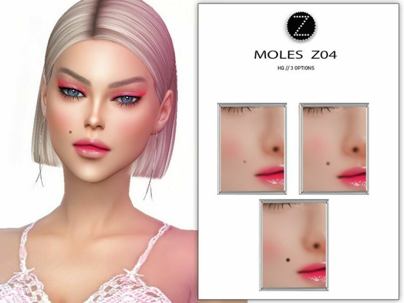 Moles Z04 By Zenx Sims 4 CC