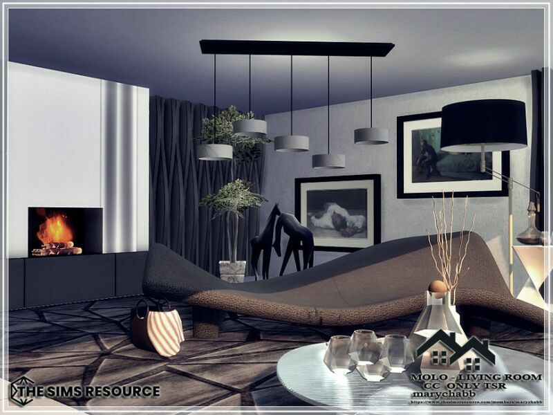 sims 4 cc molo living room cc only tsr by marychabb 5