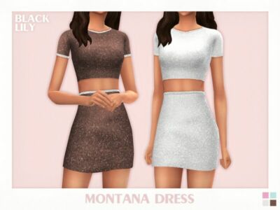 Montana Dress Sims 4 CC