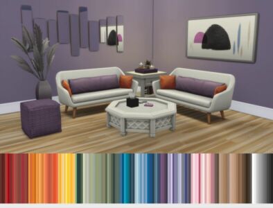 Multicolor Paint By Cherzii Sims 4 CC