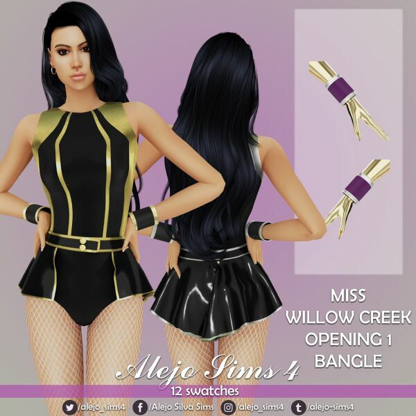 MWC Opening 1 Bangles Sims 4 CC